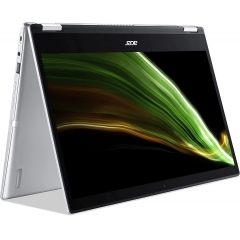 Acer 宏碁 Spin 1 (SP114-31N-P0K1) 可变形笔记本电脑 14 英寸 Windows 11 - FHD IPS 触摸屏,Intel Pentium N6000,8 GB DDR4 内存,256 GB M.2 PCIe