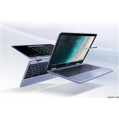 Samsung 三星 - Plus 2-in-1 12.2 英寸触摸屏Chromebook - 英特尔赛扬 - 4GB 内存 - 32GB eMMC 闪存 - Stealth Silver