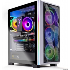 Skytech Chronos 游戏电脑台式机 – 英特尔酷睿 i5 12600K 3.7 GHz、NVIDIA RTX 3070、1TB NVME 固态硬盘、32GB DDR5 RAM RGB、750W 金色 PSU、240mm AIO、