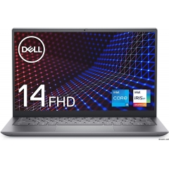 Dell 移动笔记本电脑 灵越 14 5410 银色 Win11/14FHD/Core i5-11320H/8GB/256GB SSD/Web相机/无线 LAN NI554A-BWL