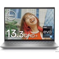 Dell Inspiron 13 5320 移动笔记本电脑 MI553A-CHL 白金银(Core i5-1240P,8GB,256GB SSD,13英寸QHD+,Evo)