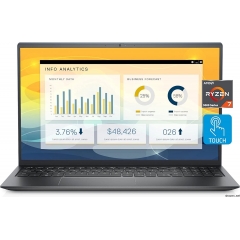 戴尔 Inspiron 15 笔记本电脑,15.6 FHD LED 背光触摸屏,AMD Ryzen 7 5700U,16GB