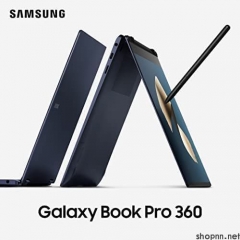 Samsung 三星 Galaxy Book Pro 360 15.6 英寸全高清触摸屏,1TB 固态硬盘,Intel Evo 平台 2.8GHz i7-1165G7(16GB RAM,指纹识别器,Windows 11 Home)神秘海军蓝