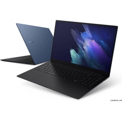 Samsung 三星 Galaxy Book Pro Windows 11 Intel Evo 平台笔记本电脑 15.6 英寸 AMOLED 屏幕第 11 代英特尔酷睿 i7 处理器 16GB 内存 512GB 固态硬盘持久电池,神秘蓝