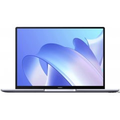 HUAWEI 华为 MateBook 14 2021,英特尔酷睿 i5-1135G7,16GB 内存,512GB 固态硬盘,14英寸 2K 全视图笔记本电脑,超薄金属外壳,Windows 11 家庭版,指纹传感器,QWERTZ 布局,太空灰